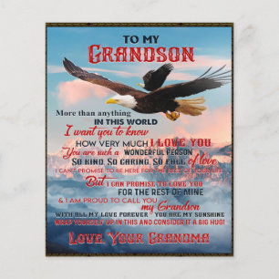 Brief an meinen Enkelsohn Geschenk,Liebesgeschenk  Flyer