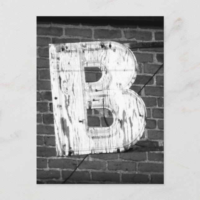 Brief B Postkarte (Vorderseite)