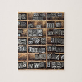 Briefbeschwerermetallart Puzzlespiel