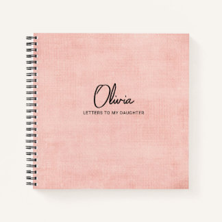 Briefe an Daughter Keepake-Memory-Buch Notizbuch