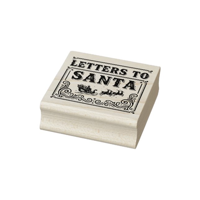 Briefe an den Weihnachtsmann Gummistempel (Stempel)