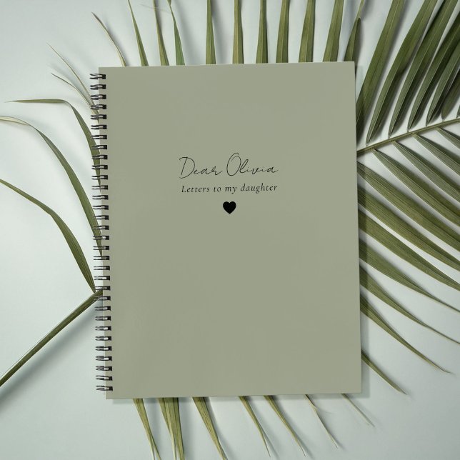 Briefe an mein Daughter Keepake Journal Notizbuch (Von Creator hochgeladen)