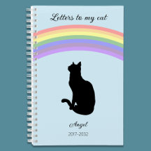 Briefe an mein Katzen-Gedenkbuch Regenbogen
