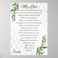 Briefe an meine Husband Liebe elegant Luxus
