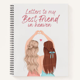 Briefe an meinen besten Freund im Paradies-Noteboo Notizbuch