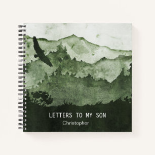 Briefe an meinen Sohn Green Mountains Erinnerungsj Notizbuch