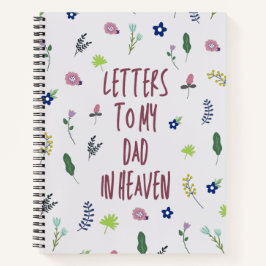 Briefe an meinen Vater im HimmelsNotebook Notizbuch