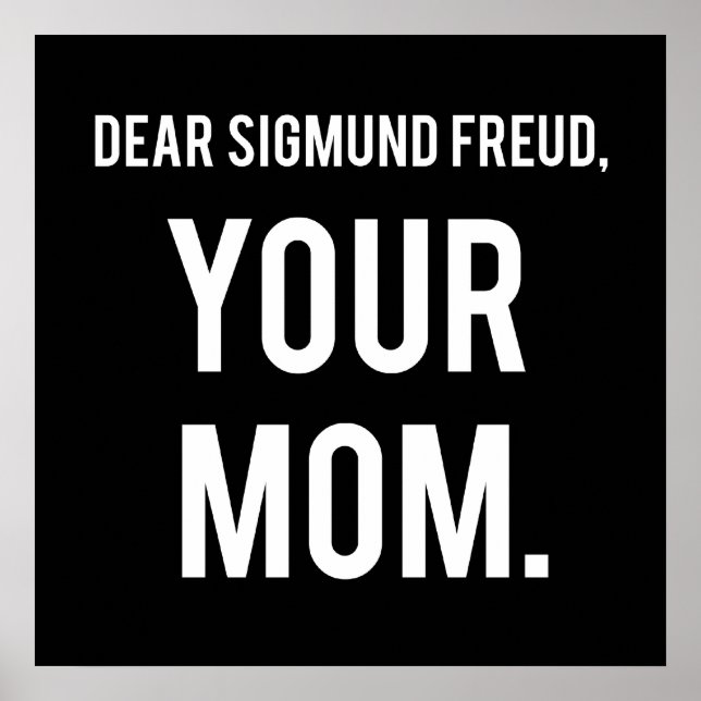 Briefe an Tote: Sigmund Freud Poster (Vorne)