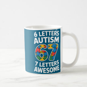 Briefe Autismus Großartig 67 Bewusstsein Grafik Ku Kaffeetasse