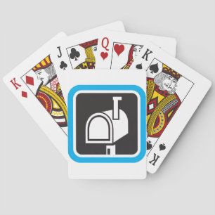 Briefkasten-Ikonen-Spielkarten Spielkarten