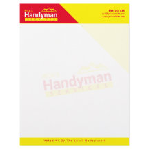 Briefkopf für das benutzerdefinierte Logo für Hand