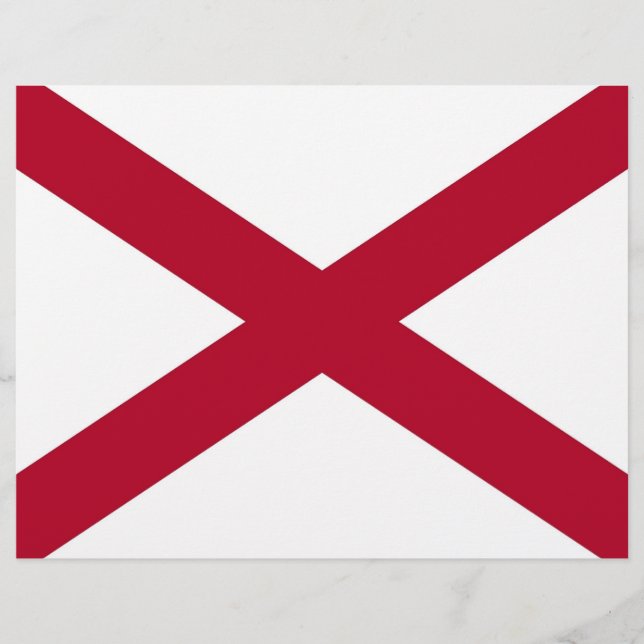 Briefkopf mit Flagge der USA (Vorderseite)