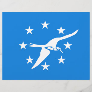 Briefkopf mit Flagge von Corpus Christi, USA