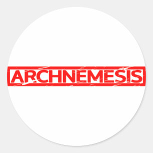 Briefmarke Archnemesis Runder Aufkleber
