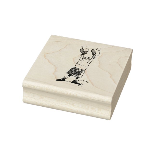 Briefmarke aus dickem Gummi ohne Griff Gummistempel (Stempel)