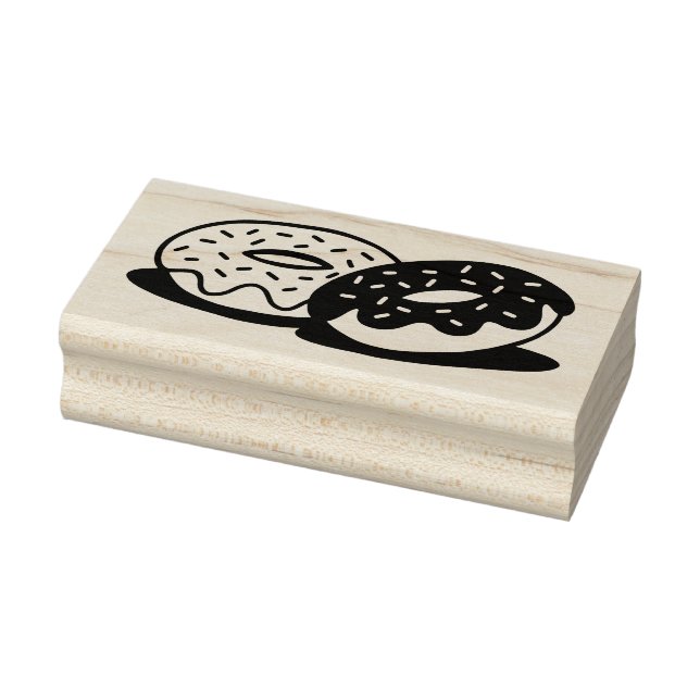 Briefmarke aus Donut Gummistempel (Stempel)