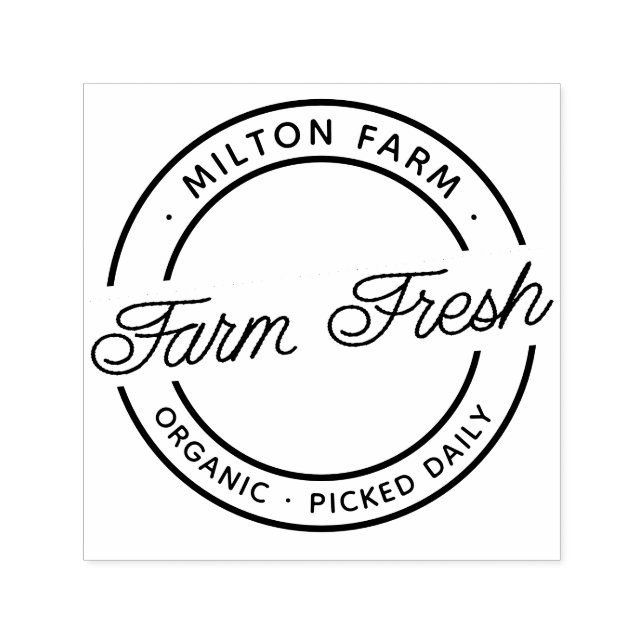 Briefmarke aus frischem, Monogramm, selbstfarbigem Permastempel (Design)