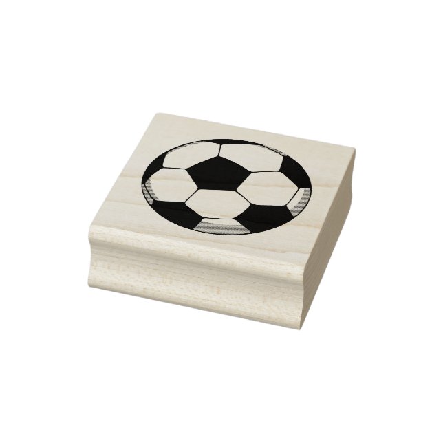 Briefmarke aus Fußball Gummistempel (Stempel)