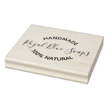 Briefmarke aus Gummi - Handmade-Soaps - Firmenname