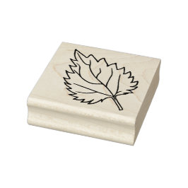 Briefmarke aus Holzkautschuk - Single Gummistempel