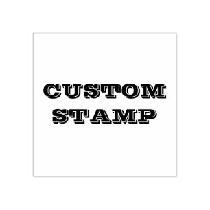 Briefmarke aus Kautschuk, Logo-Briefmarke, Firmenm Gummistempel