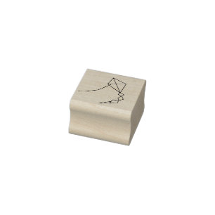 Briefmarke aus Kite-Kautschuk Gummistempel