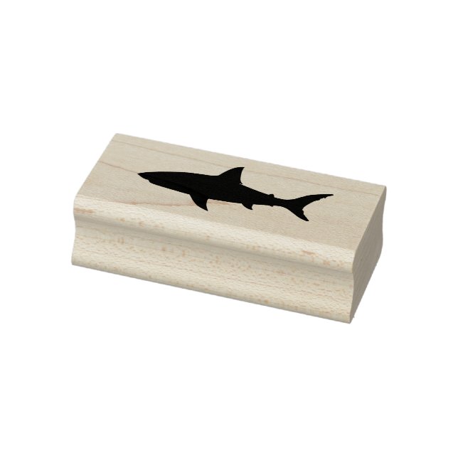 Briefmarke aus modischem Shark Design Gummistempel (Stempel)