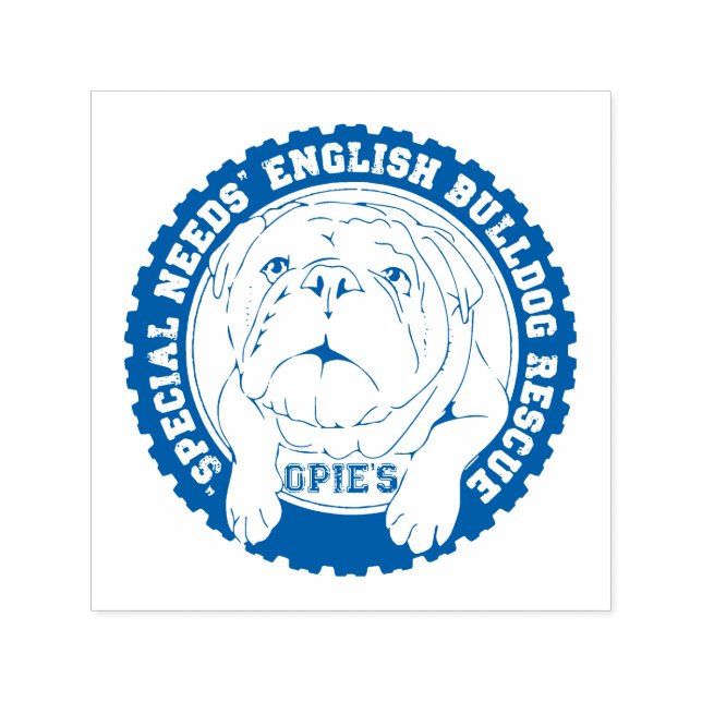 BRIEFMARKE aus OSNEB-Rettungsgummi Permastempel (Design)