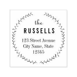 Briefmarke aus Personalisiertem Kautschuk Permastempel