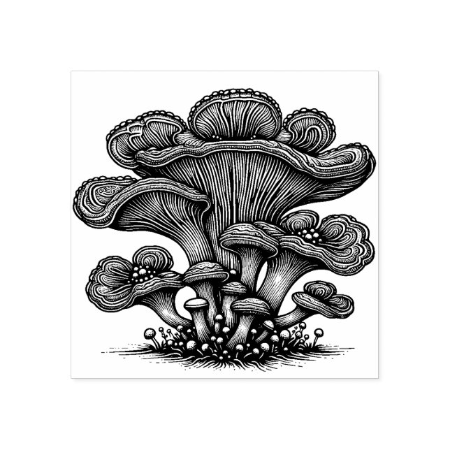 Briefmarke aus Pilzkautschuk Gummistempel (Prägung)