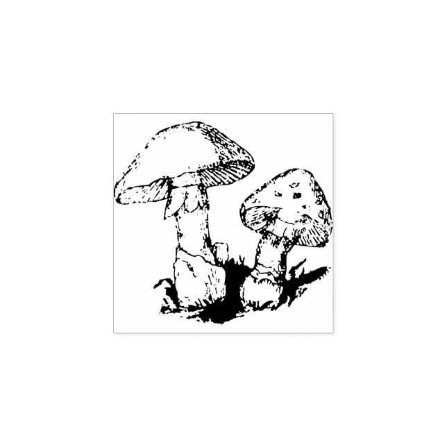 Briefmarke aus Pilzkautschuk Gummistempel (Prägung)