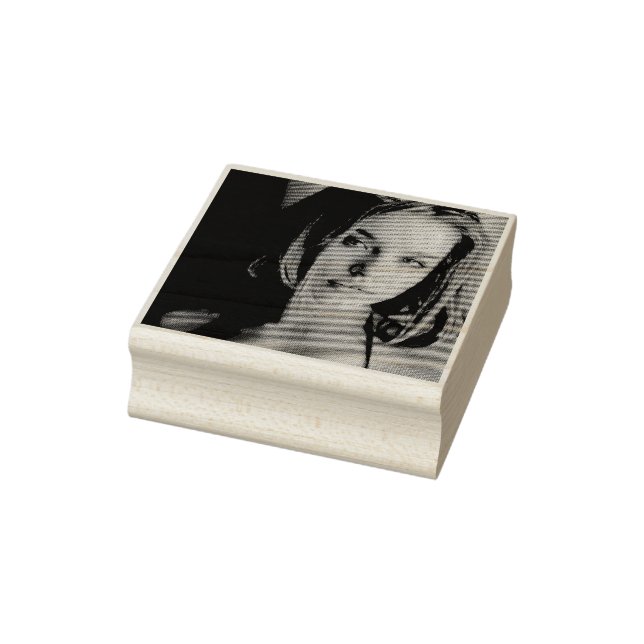 Briefmarke aus Portrait Gummistempel (Stempel)