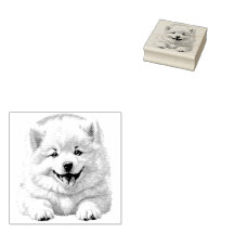 Briefmarke aus Samoyed Rubber