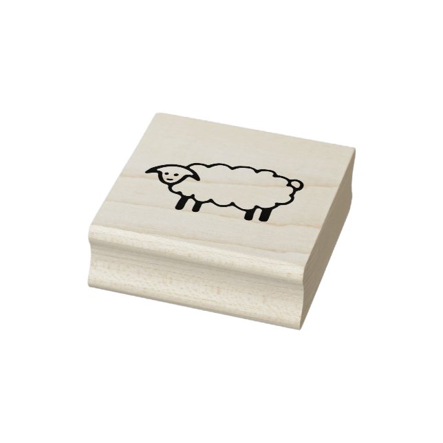 Briefmarke aus Schafskautschuk, Briefmarke aus Zuc Gummistempel (Stempel)