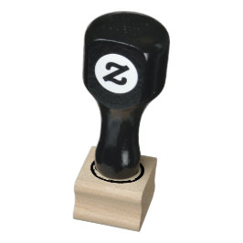 Briefmarke aus Schwarzdrachengummi Gummistempel