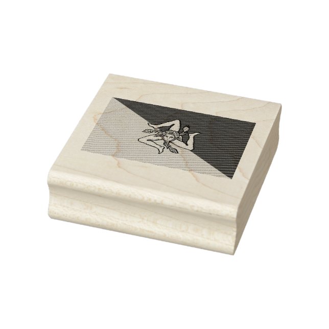 Briefmarke aus Sizilien Gummistempel (Stempel)