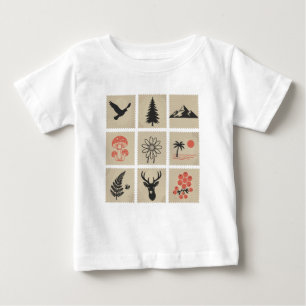 Briefmarke Baby T-shirt