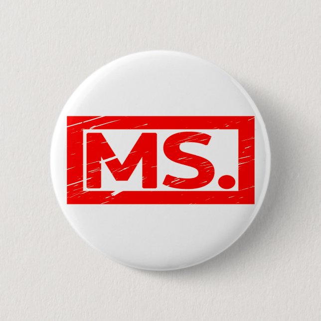 Briefmarke Button (Vorderseite)