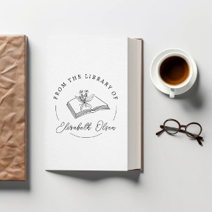 BRIEFMARKE der benutzerdefinierten Bibliothek Embo Gummistempel