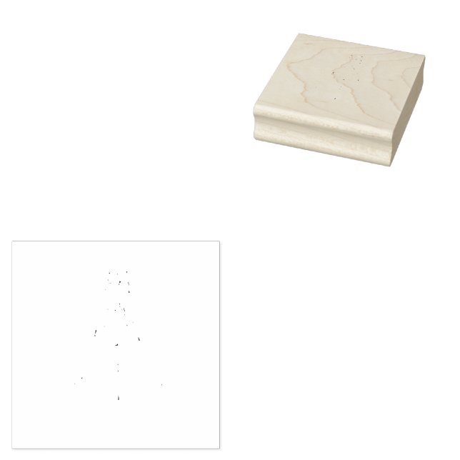 Briefmarke der Gebetshandschuhe (dünn geflechtet) Gummistempel (Stempel)