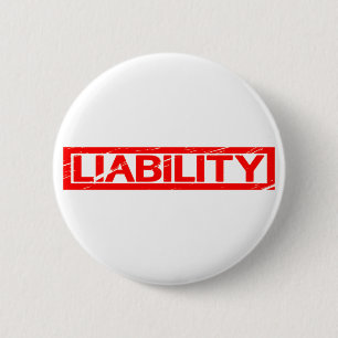 Briefmarke der Haftung Button