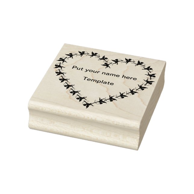 Briefmarke der Herzklopfen Gummistempel (Stempel)