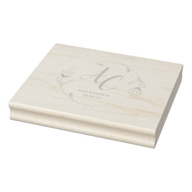 Briefmarke der Holzkunst Gummistempel (Stempel)