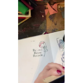 Briefmarke der Holzkunst Gummistempel