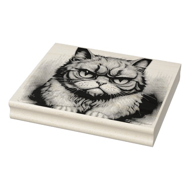 Briefmarke der Holzkunst Gummistempel (Stempel)
