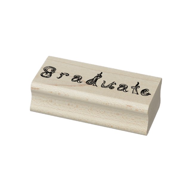 Briefmarke der Holzkunst Gummistempel (Stempel)