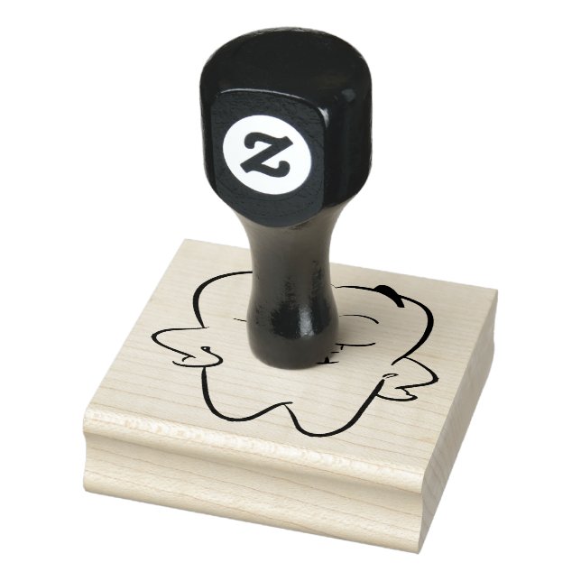 Briefmarke der Holzkunst/Stand Gummistempel (Stempel)