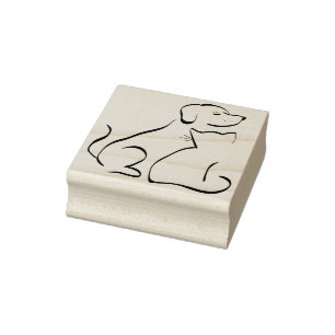 Briefmarke der Hunde- und Katzenkunst Gummistempel