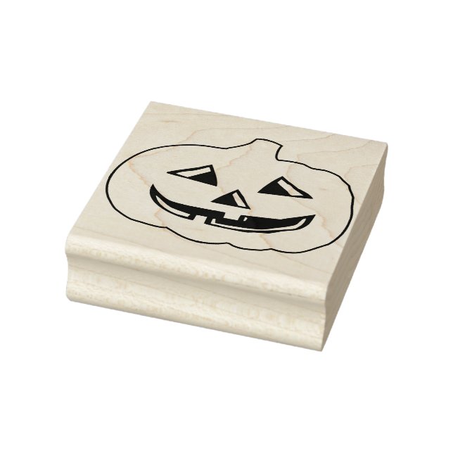 Briefmarke der Kürbisgesichterkunst Gummistempel (Stempel)