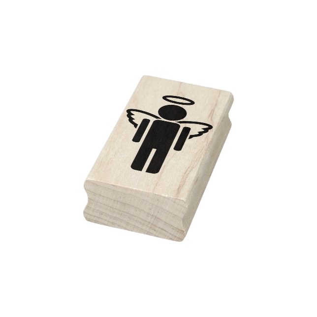 Briefmarke der Männerangel Gummistempel (Stempel)